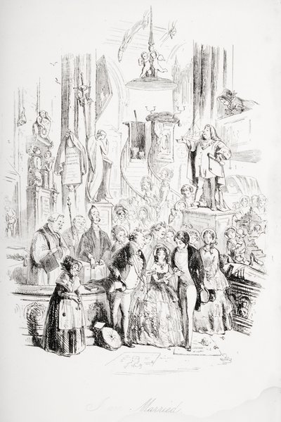 Je suis marié, illustration de 